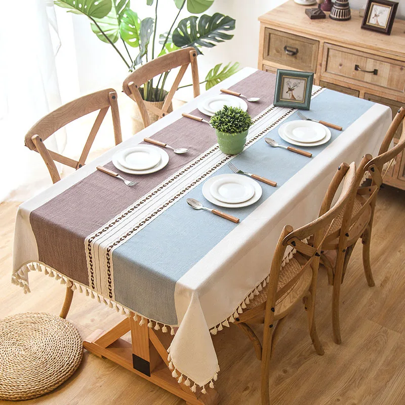 Modern Decorative Table Cloth Tassel Iace Rectangle Tablecloth Home Kitchen Table Cloths Party Banquet Dining Table Cover ZB01
Modern Decorative Table Cloth Tassel Iace Rectangle Tablecloth Home Kitchen Table Cloths Party Banquet Dining Table Cover ZB01