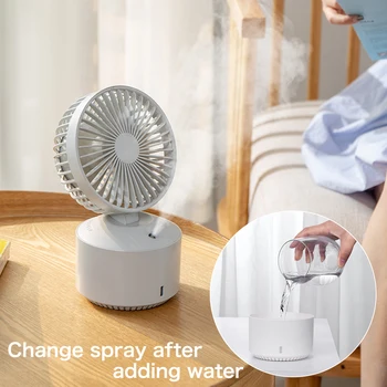 2020 Desktop Spray Fan Mini Air Circulation Fan 180 Degree Rotation Strong Wind Power Usb Powered Low Noise High Wind
2020 Desktop Spray Fan Mini Air Circulation Fan 180 Degree Rotation Strong Wind Power Usb Powered Low Noise High Wind