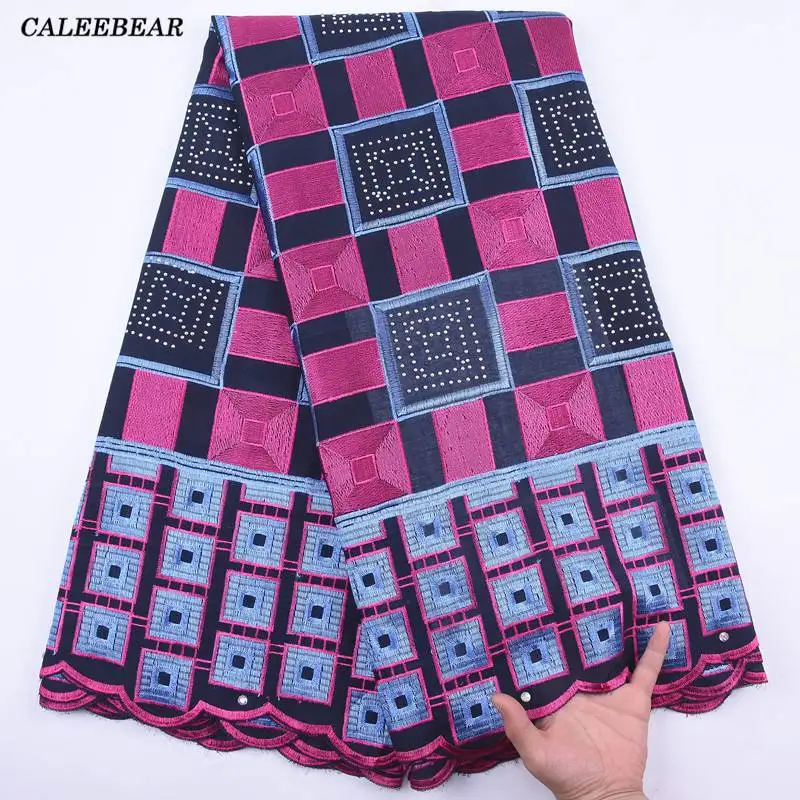 2020 High Quality Cotton African Lace Fabric With Stones Nigerian Swiss Voile Lace In Switzerland For Men And Women Dress S2049 
2020 High Quality Cotton African Lace Fabric With Stones Nigerian Swiss Voile Lace In Switzerland For Men And Women Dress S2049
