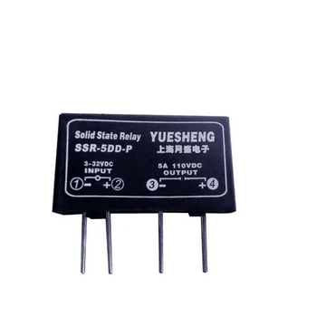 3-32VDC 24-250VAC PCB direct pin solid state relay small circuit board relay ssr-5da-p DC controlled AC thyristor output 5A
3-32VDC 24-250VAC PCB direct pin solid state relay small circuit board relay ssr-5da-p DC controlled AC thyristor output 5A