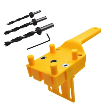 Drill Bit Wrench Wooden Dowel Set Jig Drill Locator Guide Handheld Drilling Hole
Drill Bit Wrench Wooden Dowel Set Jig Drill Locator Guide Handheld Drilling Hole