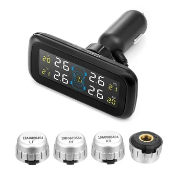 U903Z-WI TPMS Car Tire Pressure Monitoring System 4 External Sensors Highly Accurate Tire Temperature Pressure Monitoring
U903Z-WI TPMS Car Tire Pressure Monitoring System 4 External Sensors Highly Accurate Tire Temperature Pressure Monitoring