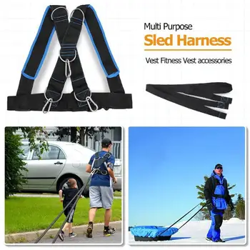 Strength Training Sled Shoulder Harness Home Fitness Weight Bearing Vest YA88 
Strength Training Sled Shoulder Harness Home Fitness Weight Bearing Vest YA88