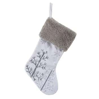 Christmas Stockings Sock Plush Snowflake Decorations Tree Hanging Candy Gift Bag 
Christmas Stockings Sock Plush Snowflake Decorations Tree Hanging Candy Gift Bag