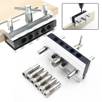 7 Pcs/ Set Woodworking Doweling Jig Tool Metal Drill Dowel Hole Self Centering Locator Tool Parts
7 Pcs/ Set Woodworking Doweling Jig Tool Metal Drill Dowel Hole Self Centering Locator Tool Parts
