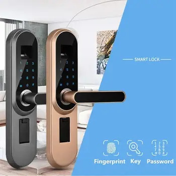 Touch Screen Digital Smart Lock Anti-Theft Keyless Intelligent Electric Fingerprint Lock Biometric Locks
Touch Screen Digital Smart Lock Anti-Theft Keyless Intelligent Electric Fingerprint Lock Biometric Locks