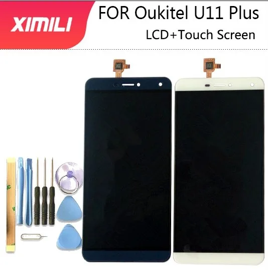 Фото Tested Well For Oukitel U11 Plus LCD Display+Touch Screen Panel Digitizer Replacement Parts Assembly 5.7 inch 1920x1080+Tools | Мобильные