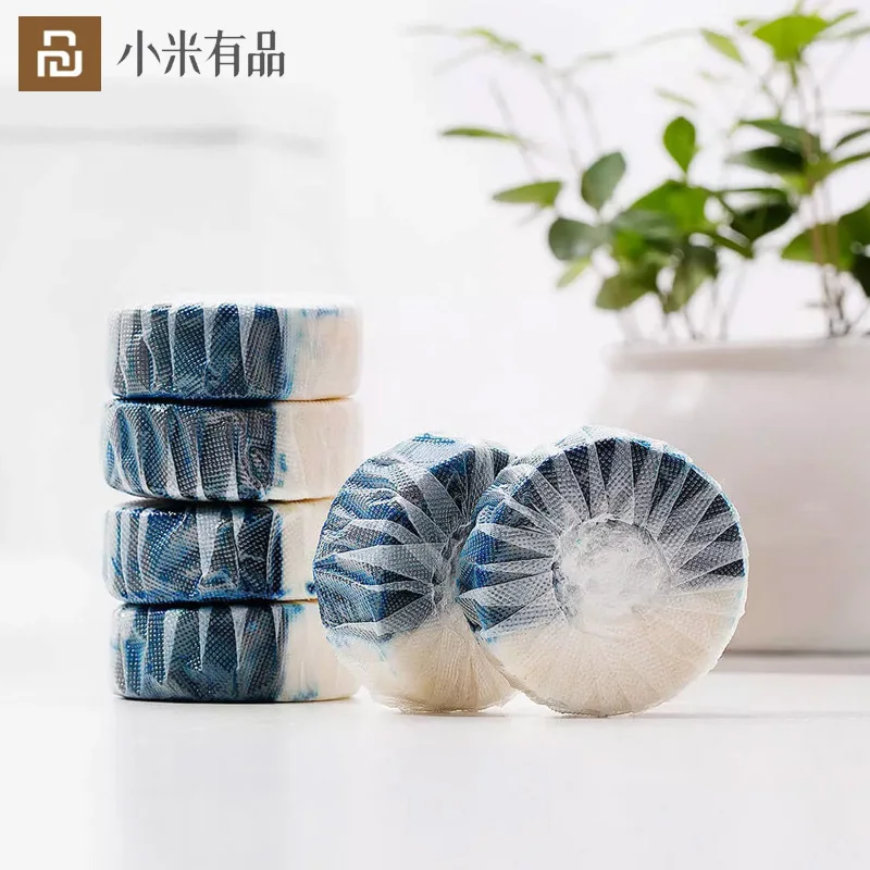 YouPin Colin Double Effect Deep Cleaning Toilet Block Tablet Self Water Soluble Film Outer Layer Decomposition Of Odor Fragrant
YouPin Colin Double Effect Deep Cleaning Toilet Block Tablet Self Water Soluble Film Outer Layer Decomposition Of Odor Fragrant