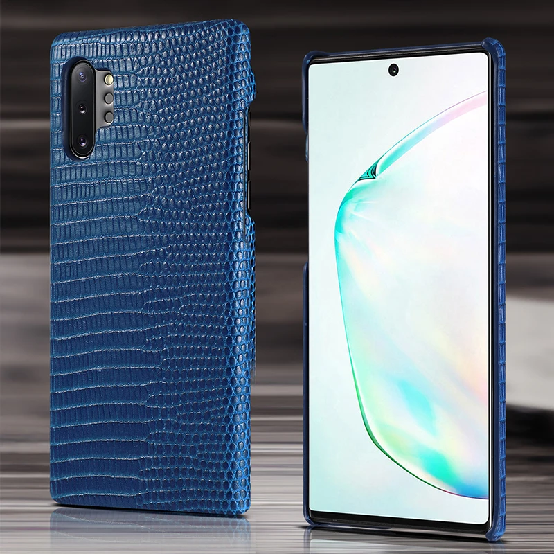 Lizard Pattern Genuine Leather Case For Samsung Galaxy Note 10/ Plus Luxury Slim Hard Protective Back Case Cover Note10 Housing
Lizard Pattern Genuine Leather Case For Samsung Galaxy Note 10/ Plus Luxury Slim Hard Protective Back Case Cover Note10 Housing