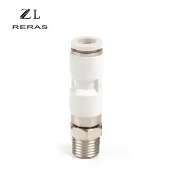 White NRC Fast Joint High Speed Rotating straigh through Adapter Pneumatic Fitting Air Compressor Pneumatic Connector Low Speed 
White NRC Fast Joint High Speed Rotating straigh through Adapter Pneumatic Fitting Air Compressor Pneumatic Connector Low Speed