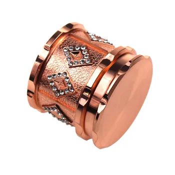 Tobacco grinder Metal Cigarette Mill 63mm Cigarette Mill four layer drill metal zinc alloy grinder 
Tobacco grinder Metal Cigarette Mill 63mm Cigarette Mill four layer drill metal zinc alloy grinder