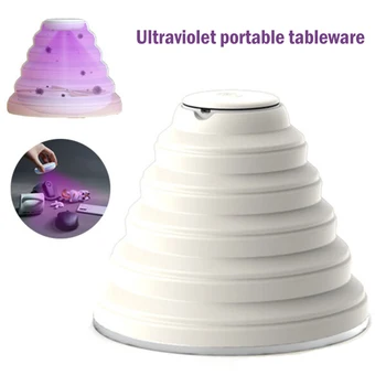 Multifunction Ultraviolet Disinfection Light Handheld Sterilizer Collapsible Cover Portable UV Light for Tableware Toy
Multifunction Ultraviolet Disinfection Light Handheld Sterilizer Collapsible Cover Portable UV Light for Tableware Toy