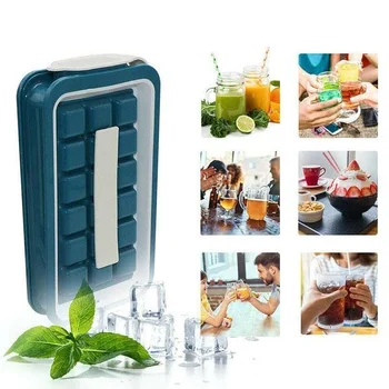 Mintiml Burst Ice Cube Multifunction Insulation Ice Tray Ice Storage Box Food Grade 32 Grids Ice Cubes Mold Ice Maker
Mintiml Burst Ice Cube Multifunction Insulation Ice Tray Ice Storage Box Food Grade 32 Grids Ice Cubes Mold Ice Maker