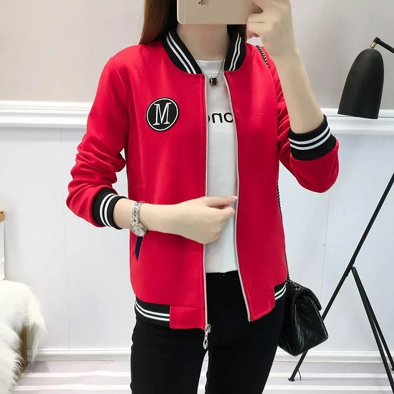 Coat Women's Spring And Autumn 2019 Spring And Autumn New Style Korean-style Baseball Uniform Loose Fat Mm Plus-sized WOMEN'S Dr
Coat Women's Spring And Autumn 2019 Spring And Autumn New Style Korean-style Baseball Uniform Loose Fat Mm Plus-sized WOMEN'S Dr