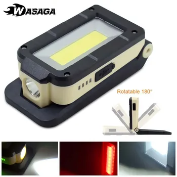 LED Working Lamp COB+LED Rechargeable Magnetic Torch Flexible Inspection Lamp USB Charging Worklight Flashlight Built-in Battery
LED Working Lamp COB+LED Rechargeable Magnetic Torch Flexible Inspection Lamp USB Charging Worklight Flashlight Built-in Battery