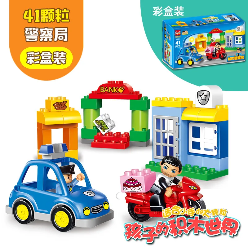 Princess Music 1036 Large Particles Building Blocks City Police Theme Scene Children'S Educational Assembled Building Blocks Toy
Princess Music 1036 Large Particles Building Blocks City Police Theme Scene Children'S Educational Assembled Building Blocks Toy