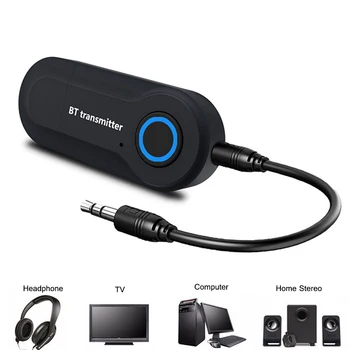 Bluetooth Transmitter Audio 3.5mm Adapter Wireless Transmisor Bluetooth Stereo Audio Adapter For TV Headphones Speaker Phone
Bluetooth Transmitter Audio 3.5mm Adapter Wireless Transmisor Bluetooth Stereo Audio Adapter For TV Headphones Speaker Phone