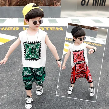 Kids Clothes 2020 Summer Boys Printed Vest and Pants Suits Children Tracksuit Toddler Boys Clothing Sets
Kids Clothes 2020 Summer Boys Printed Vest and Pants Suits Children Tracksuit Toddler Boys Clothing Sets