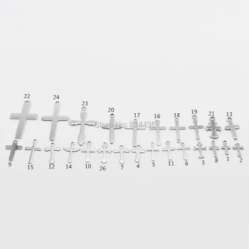 200pcs/lot Stainless Steel Material Cross little Charms Pendant Making DIY Handmade Necklace Earring Women Jewelry Accessories
200pcs/lot Stainless Steel Material Cross little Charms Pendant Making DIY Handmade Necklace Earring Women Jewelry Accessories
