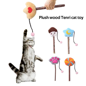 Pet Cat Interactive Toy Stick Wand Plush Catnip Mint Kitten Funny Teaser Play Toys Cat Plush Mint Stick for Pet Cat Toy Supplies
Pet Cat Interactive Toy Stick Wand Plush Catnip Mint Kitten Funny Teaser Play Toys Cat Plush Mint Stick for Pet Cat Toy Supplies