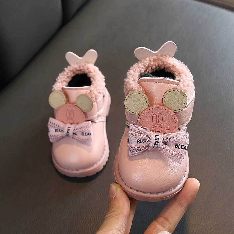 Infant Baby Girl Snow Boots Winter Shoes Toddler Thicken Cotton Plush Botas Lovely Newborn Soft Bottom Antiskid Warm Short Boots
Infant Baby Girl Snow Boots Winter Shoes Toddler Thicken Cotton Plush Botas Lovely Newborn Soft Bottom Antiskid Warm Short Boots