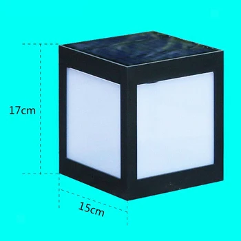 Outdoor Garden Solar 12LED Bulb Post Deck Cap Square Fence Light Landscape Lamp Lighting Accessories 
Outdoor Garden Solar 12LED Bulb Post Deck Cap Square Fence Light Landscape Lamp Lighting Accessories