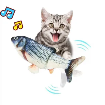 Cat Kicker Fish Toy Cat Wagging Fish Realistic Plush Simulation Electric Doll Fish Plush Toys Pet Supplies FH5
Cat Kicker Fish Toy Cat Wagging Fish Realistic Plush Simulation Electric Doll Fish Plush Toys Pet Supplies FH5
