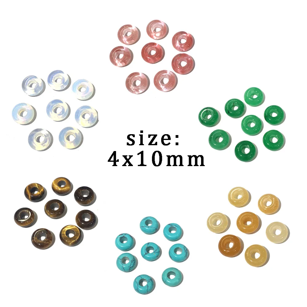 Natural Stone Loose Beads Big Hole Agated Tiger Eye Round Shape for Jewelry Making Necklace Bracelet Gifts for Women Size 4x10mm
Natural Stone Loose Beads Big Hole Agated Tiger Eye Round Shape for Jewelry Making Necklace Bracelet Gifts for Women Size 4x10mm
