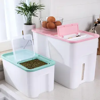 Kitchen Rice Storage Box Grain Cereal Dispenser Food Moisture Proof Container
Kitchen Rice Storage Box Grain Cereal Dispenser Food Moisture Proof Container