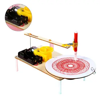 DIY Assembled Electric Plotter Drawstring Model Kit Physics Experiment Kids Toys Superior Quality
DIY Assembled Electric Plotter Drawstring Model Kit Physics Experiment Kids Toys Superior Quality