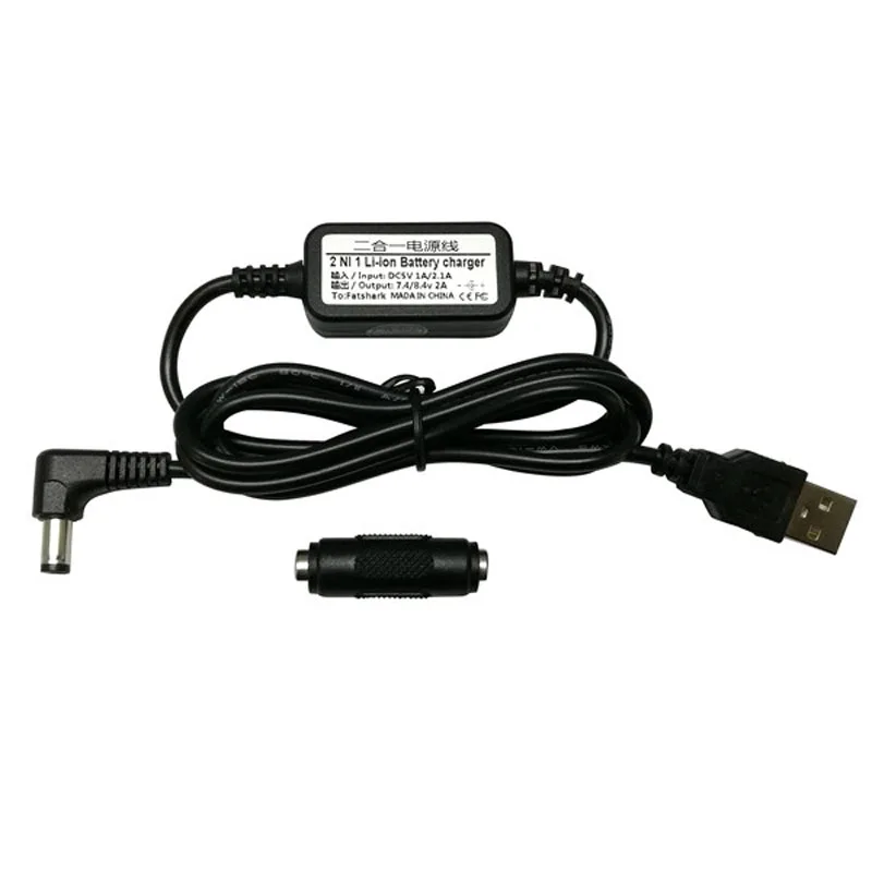 1PC 2A Charging Cable 7.4V Battery Charging Line Power Supply Wire For Fatshark 18650 SKYZONE Goggle Car Charger RC FPV Parts
1PC 2A Charging Cable 7.4V Battery Charging Line Power Supply Wire For Fatshark 18650 SKYZONE Goggle Car Charger RC FPV Parts