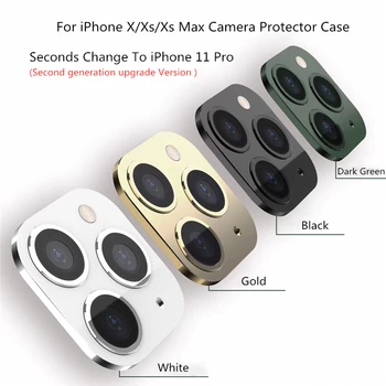 50pc/for iPhone XS MAX Seconds Change For iPhone 11 Camera Lens Screen Protector Second Generation Lens Film Metal Lens Sticker
50pc/for iPhone XS MAX Seconds Change For iPhone 11 Camera Lens Screen Protector Second Generation Lens Film Metal Lens Sticker