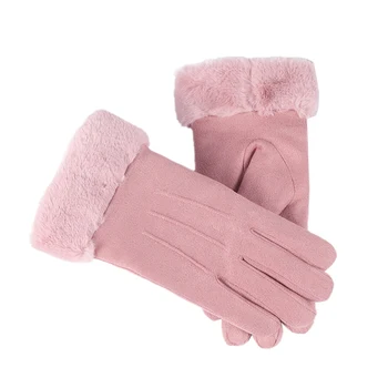 New Arrival Gloves Women Lady Gloves Autumn Winter Cute Furry Warm Mitts Full Finger Mittens Outdoor Sport Female Gloves 
New Arrival Gloves Women Lady Gloves Autumn Winter Cute Furry Warm Mitts Full Finger Mittens Outdoor Sport Female Gloves