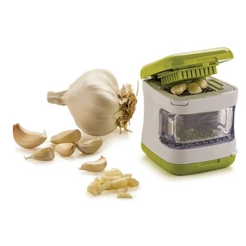 Garlic Press Vegetable Onion Garlic Food Slicer Chopper Cutter Peeler Dual Purpose Cutter Stainless Steel Blades Kitchen Tools
Garlic Press Vegetable Onion Garlic Food Slicer Chopper Cutter Peeler Dual Purpose Cutter Stainless Steel Blades Kitchen Tools