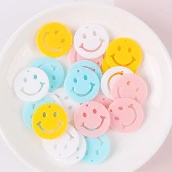 10pcs Hollow Smiling Face Resin Charm For Jewelry Making Fashion Earring Pendant Necklace Bracelet Charms P101 
10pcs Hollow Smiling Face Resin Charm For Jewelry Making Fashion Earring Pendant Necklace Bracelet Charms P101