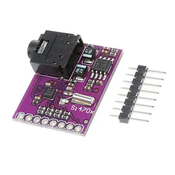 1pcs Si4703 RDS FM Radio Tuner Evaluation Breakout Module For Arduino AVR PIC ARM Radio Data Service Filtering Carrier Module
1pcs Si4703 RDS FM Radio Tuner Evaluation Breakout Module For Arduino AVR PIC ARM Radio Data Service Filtering Carrier Module