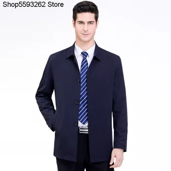 Middle Age Jacket Men 2020 Autumn Coat Thin Section Lapel Middle-aged And Elderly Business Leisure Dad Install Clothing
Middle Age Jacket Men 2020 Autumn Coat Thin Section Lapel Middle-aged And Elderly Business Leisure Dad Install Clothing