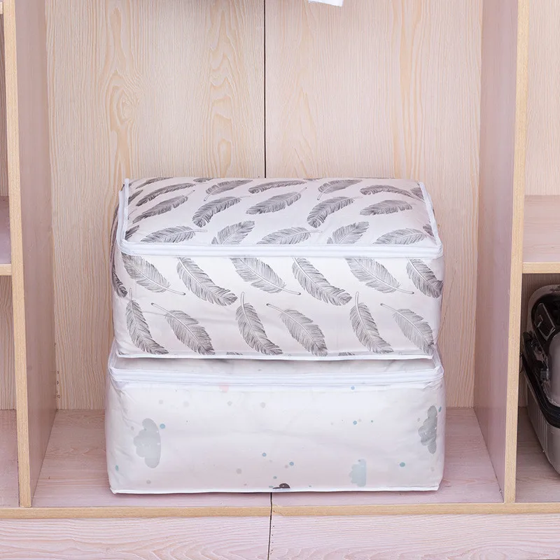 ZOLLOR Printed pattern Quilt Storage Bag Home Clothes Quilt Pillow Blanket Storage Bag Luggage Organizer Dampproof Sorting Bag
ZOLLOR Printed pattern Quilt Storage Bag Home Clothes Quilt Pillow Blanket Storage Bag Luggage Organizer Dampproof Sorting Bag