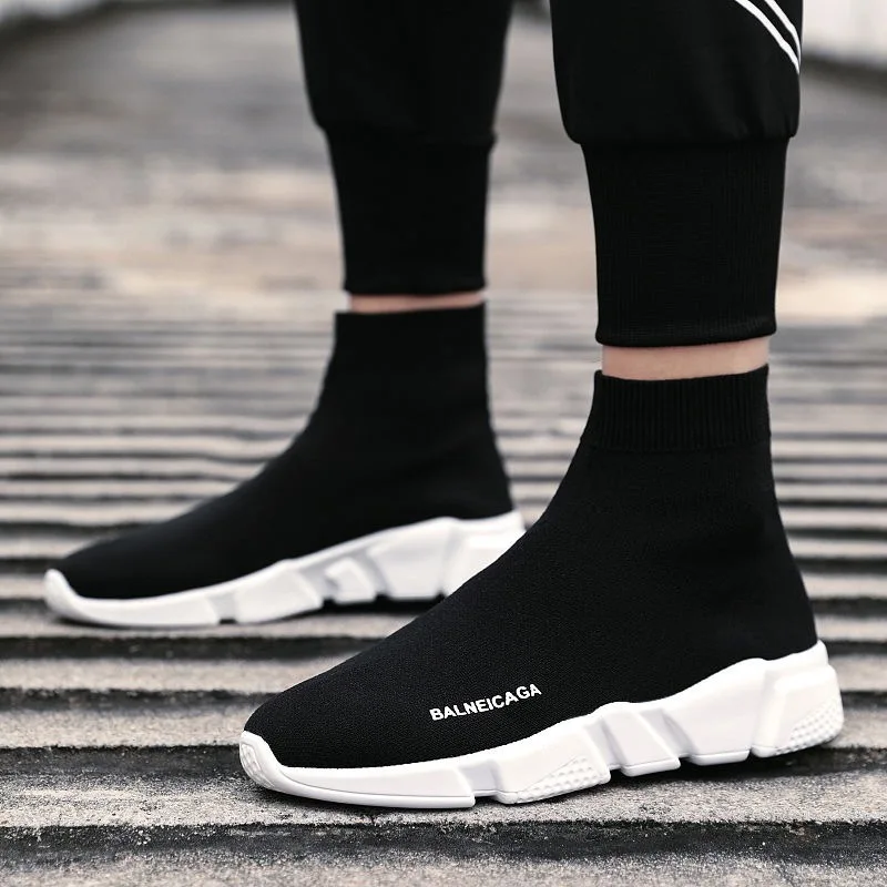 Spring and summer socks shoes loafers shoes with Paris web celebrity high help non-slip casual shoes couples shoes
Spring and summer socks shoes loafers shoes with Paris web celebrity high help non-slip casual shoes couples shoes