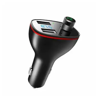 ROCK Dual USB Car Charger B300 Bluetooth 4.2 FM Transmitter Digital 3.4A Intelligent Distribution Current Fast Quick Charging
ROCK Dual USB Car Charger B300 Bluetooth 4.2 FM Transmitter Digital 3.4A Intelligent Distribution Current Fast Quick Charging