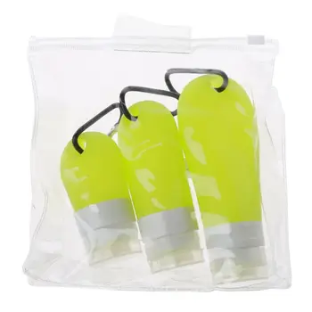 Portable Silicone Refillable Containers Squeezable Reusable Hand Sanitizer Empty Travel Bottles with Keychain Carriers
Portable Silicone Refillable Containers Squeezable Reusable Hand Sanitizer Empty Travel Bottles with Keychain Carriers