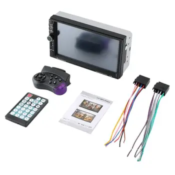 7 Inch Double 7018B 2 DIN Car FM Stereo Radio MP5 Player TouchScreen Multimedia player With Direction Control
7 Inch Double 7018B 2 DIN Car FM Stereo Radio MP5 Player TouchScreen Multimedia player With Direction Control