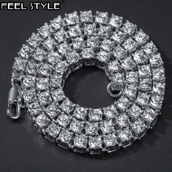 Hip Hop 5MM 2pcs Mens Iced Out Tennis Chain Necklaces 1 Row Rhinestone Choker Bling For Men Jewelry Crystal Necklace
Hip Hop 5MM 2pcs Mens Iced Out Tennis Chain Necklaces 1 Row Rhinestone Choker Bling For Men Jewelry Crystal Necklace