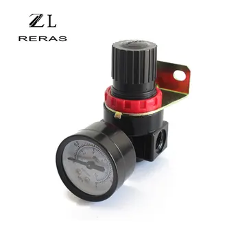 AR2000 G1/4'' Compressor Regulator Treatment Units Valve with Gauge Fitting Pneumatic Mini Air Pressure Relief Control
AR2000 G1/4'' Compressor Regulator Treatment Units Valve with Gauge Fitting Pneumatic Mini Air Pressure Relief Control