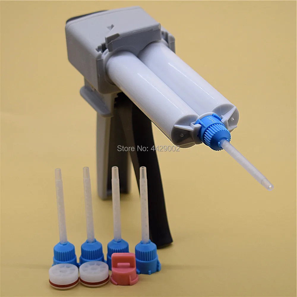 1:1 2:1 50ml Dispensing Gun + 50mL 1:1 Dual Epoxy Cartridge + 5pc Static Mixing Tip Epoxy Adhesive Mixing Nozzle Tip Resin Mixer
1:1 2:1 50ml Dispensing Gun + 50mL 1:1 Dual Epoxy Cartridge + 5pc Static Mixing Tip Epoxy Adhesive Mixing Nozzle Tip Resin Mixer