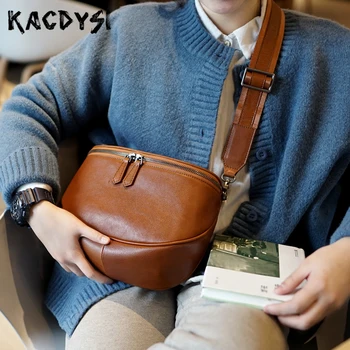 Nature Cow Leather High Quality Women Crossbody Bag Literary Retro Messenger Shoulder Bag Ladies Casual Sling Bag Satchel Purse
Nature Cow Leather High Quality Women Crossbody Bag Literary Retro Messenger Shoulder Bag Ladies Casual Sling Bag Satchel Purse