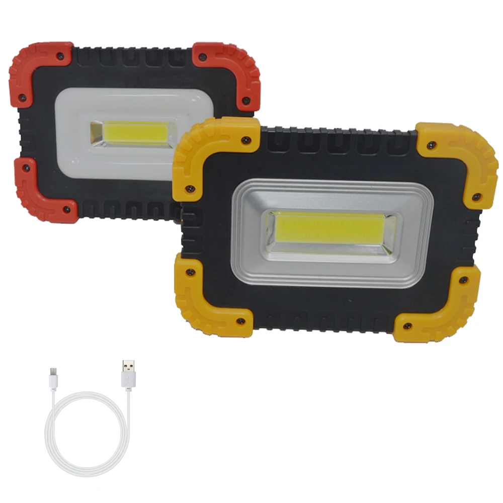 2pcs Portable COB LED Spotlight USB Rechargeable Floodlight Searchlight Handheld Work Light Fishing Camping Flashlight Torch
2pcs Portable COB LED Spotlight USB Rechargeable Floodlight Searchlight Handheld Work Light Fishing Camping Flashlight Torch