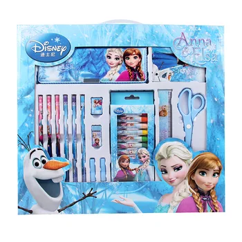 Frozen creative stationery set pencil crayon pencil case Disney School Supplies Girl Holiday Gift Set
Frozen creative stationery set pencil crayon pencil case Disney School Supplies Girl Holiday Gift Set