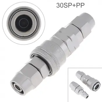 2pcs set TL-U4 30SP+PP Hardened Steel Pneumatic Parts Quick High Pressure Connector with Dual-interface and Telescopic Buckle
2pcs set TL-U4 30SP+PP Hardened Steel Pneumatic Parts Quick High Pressure Connector with Dual-interface and Telescopic Buckle