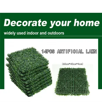 14PCS 40*60CM ARTIFICIAL BOXWOOD HEDGES PANELS PRIVACY SYNTHETIC BALCONY FENCING IVY FENCE WALL HOME GARDEN OUTDOOR DECORATION
14PCS 40*60CM ARTIFICIAL BOXWOOD HEDGES PANELS PRIVACY SYNTHETIC BALCONY FENCING IVY FENCE WALL HOME GARDEN OUTDOOR DECORATION
